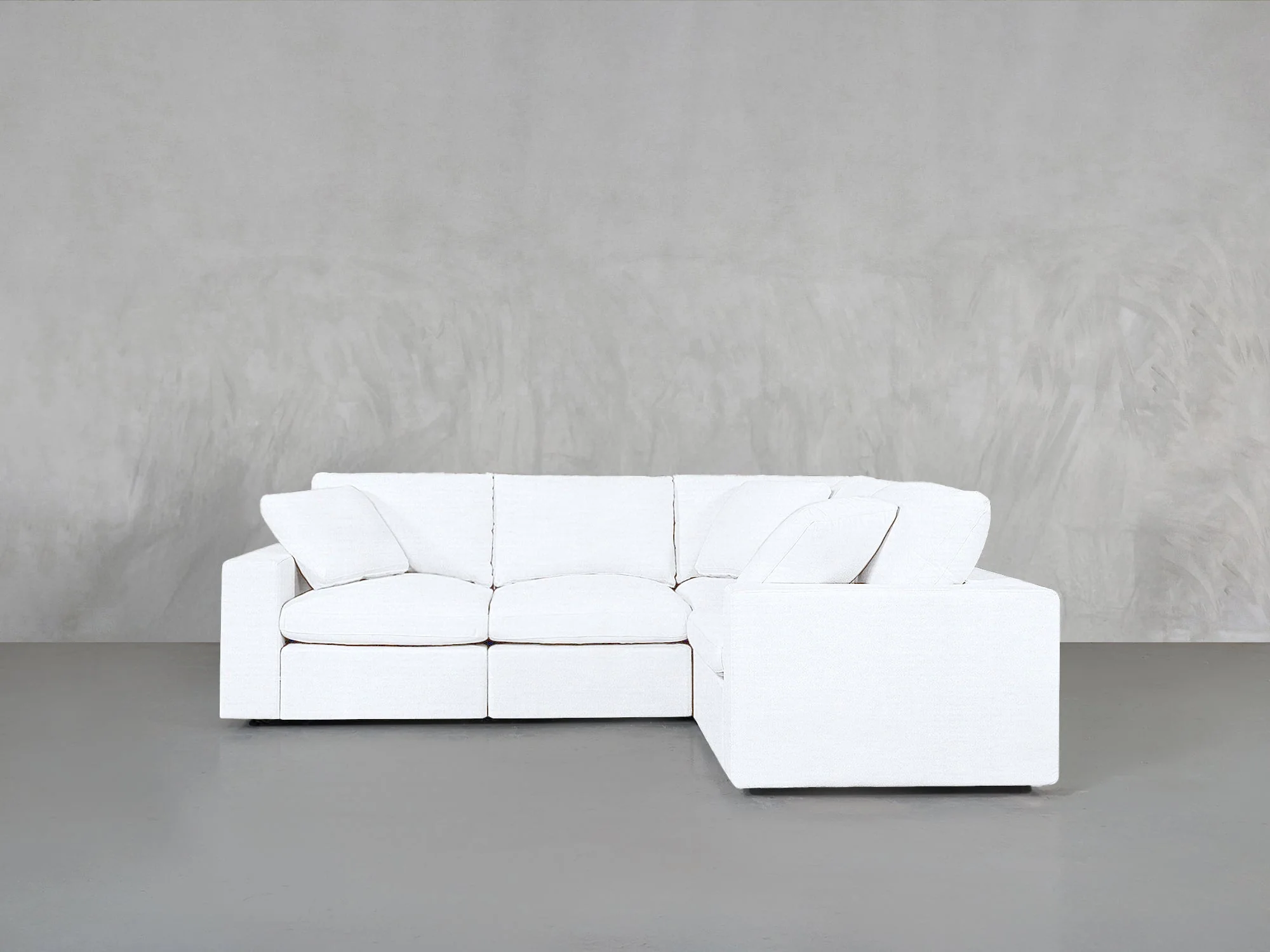4-Seat Modular Corner Right Sectional