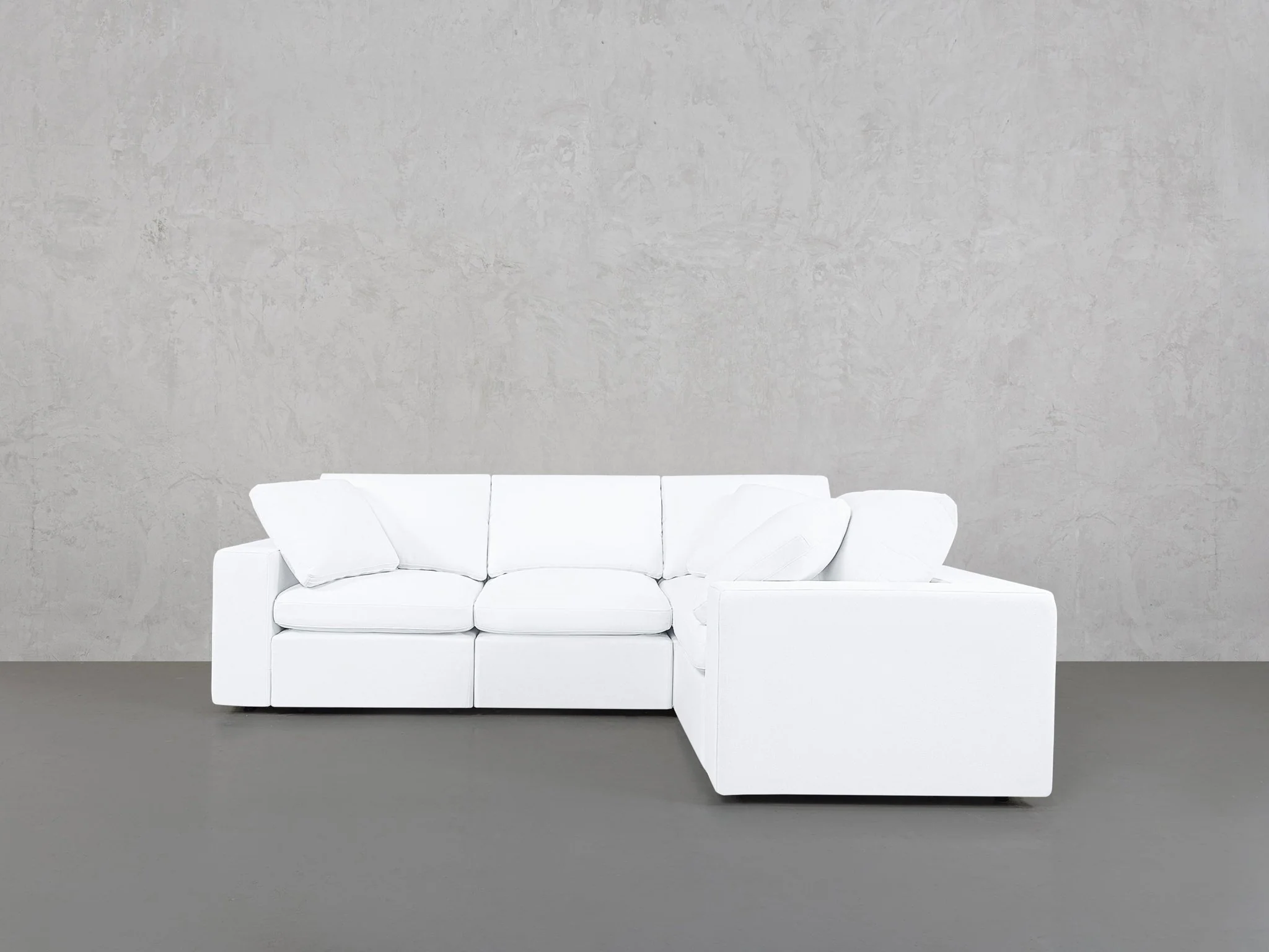 4-Seat Modular Corner Right Sectional