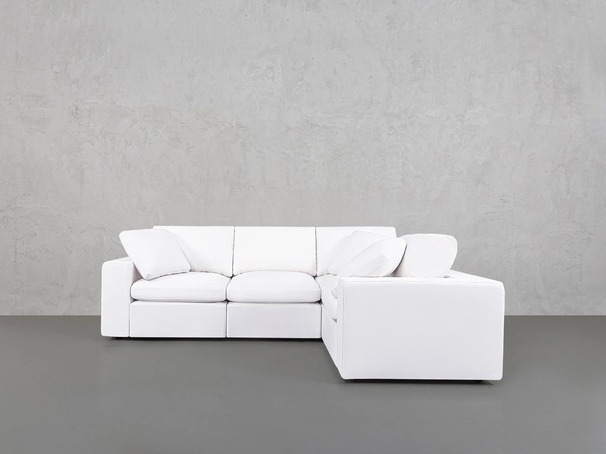 4-Seat Modular Corner Right Sectional
