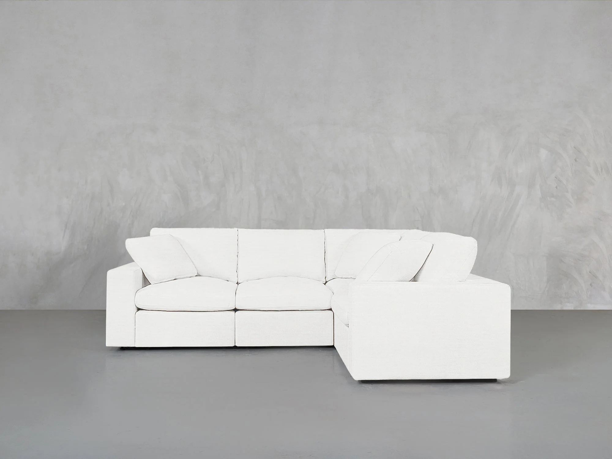 4-Seat Modular Corner Right Sectional