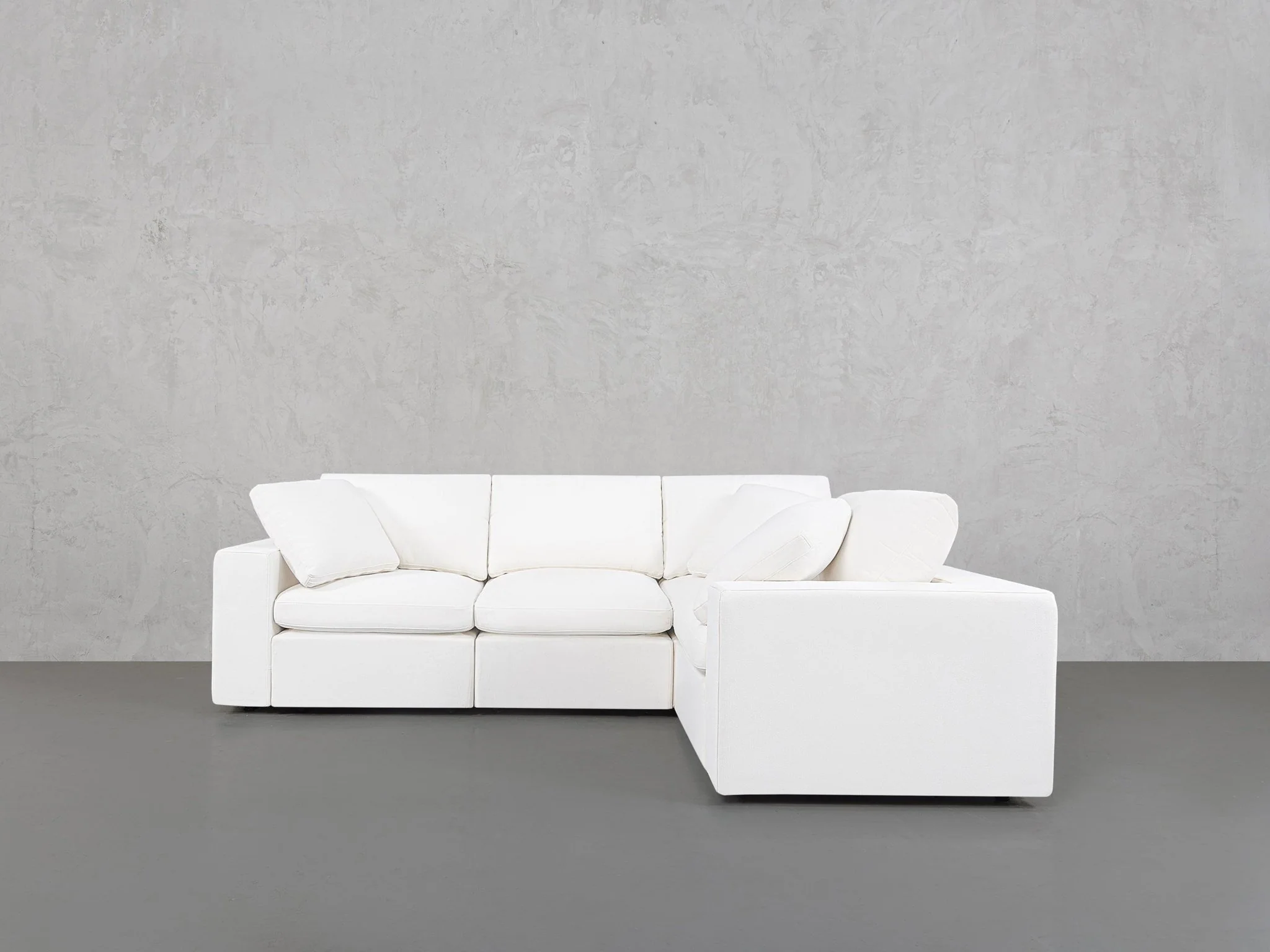 4-Seat Modular Corner Right Sectional