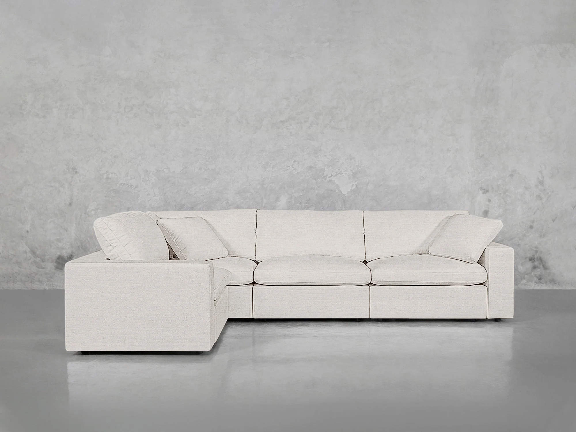 4-Seat Modular Corner Right Sectional