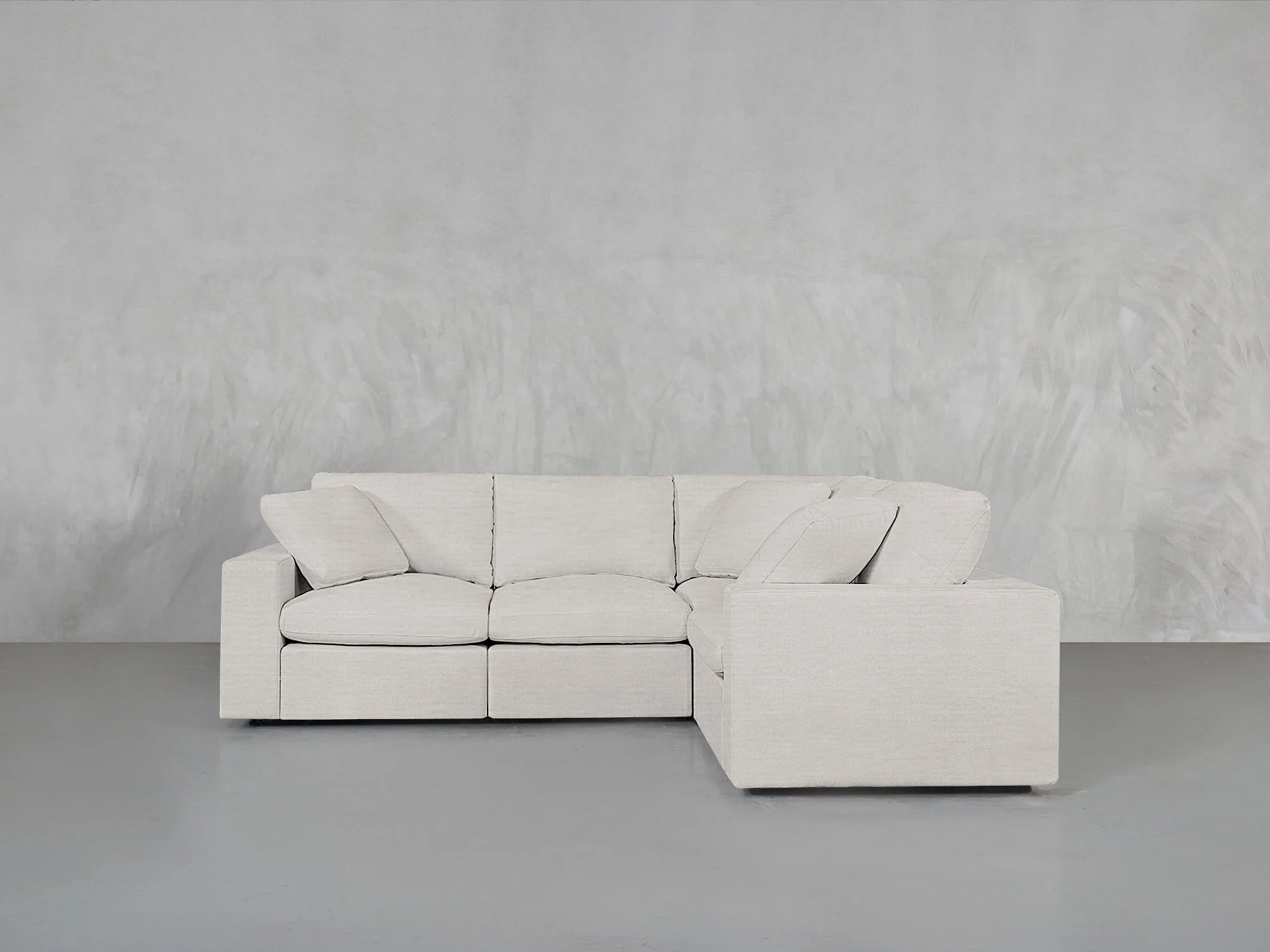 4-Seat Modular Corner Right Sectional