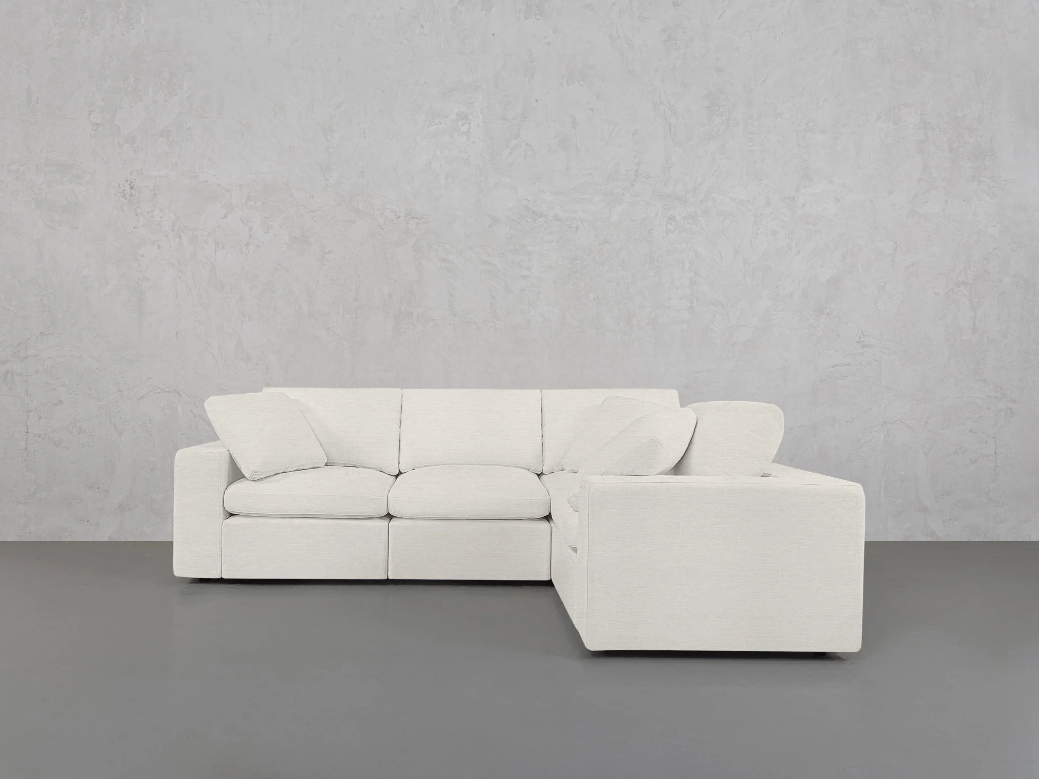 4-Seat Modular Corner Right Sectional