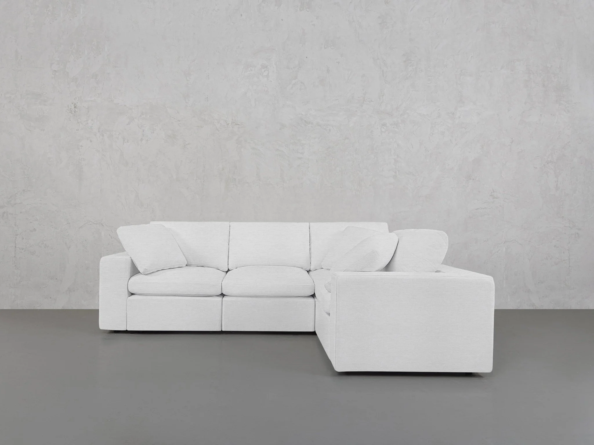4-Seat Modular Corner Right Sectional