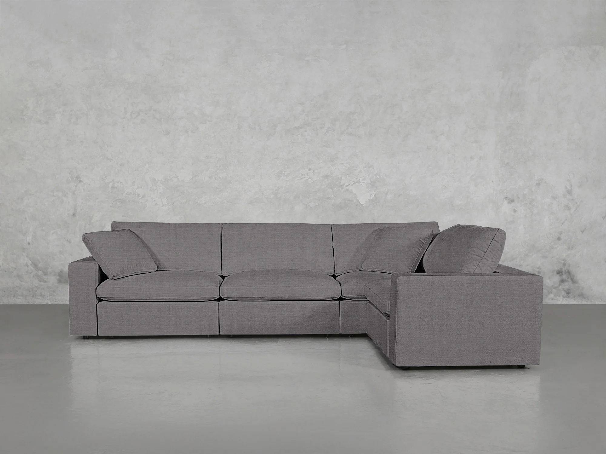 4-Seat Modular Corner Right Sectional