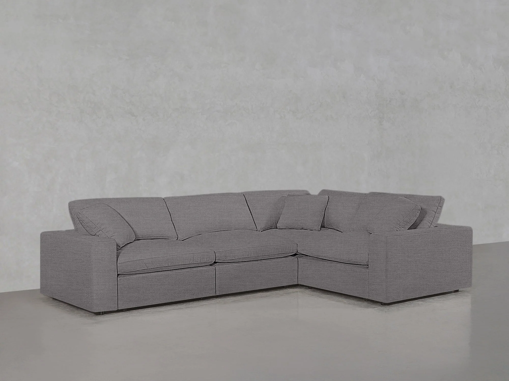 4-Seat Modular Corner Right Sectional