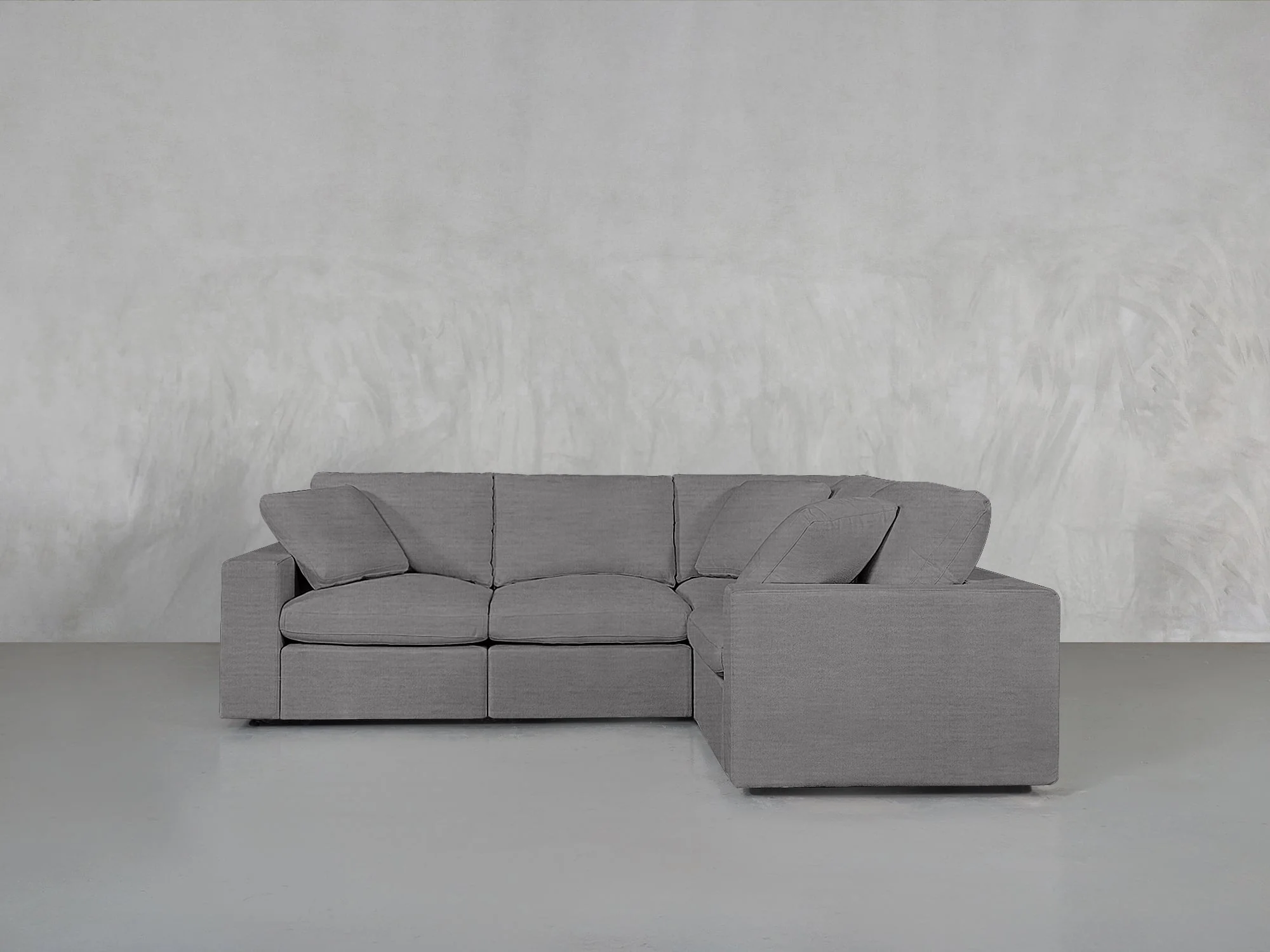 4-Seat Modular Corner Right Sectional