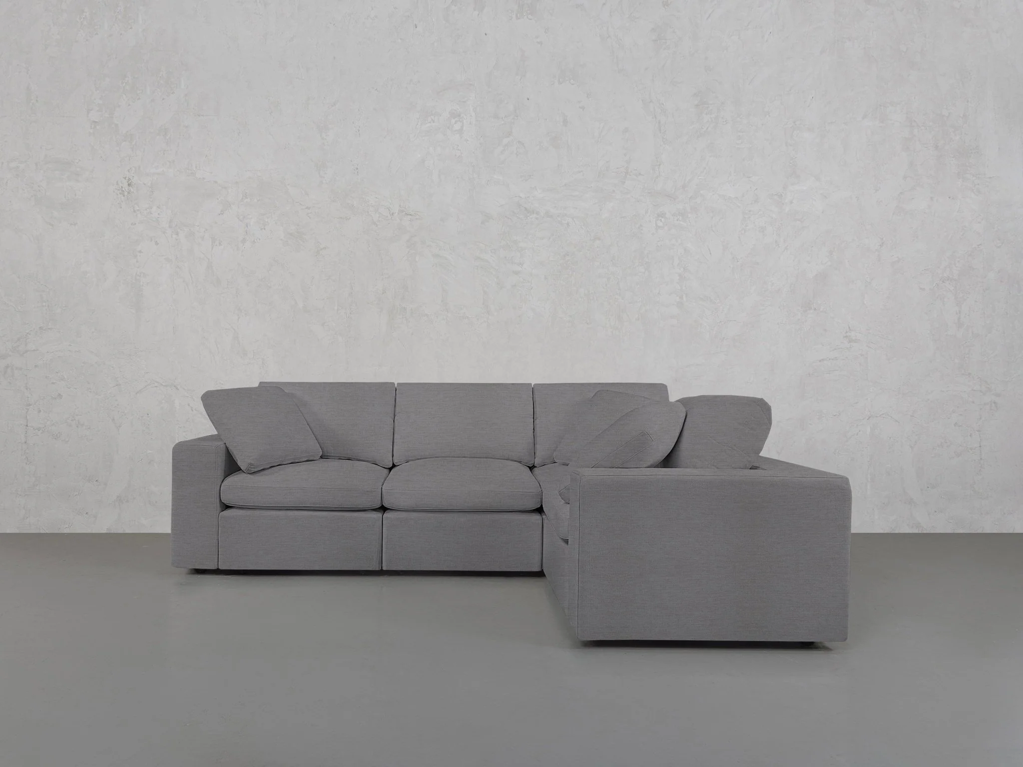 4-Seat Modular Corner Right Sectional