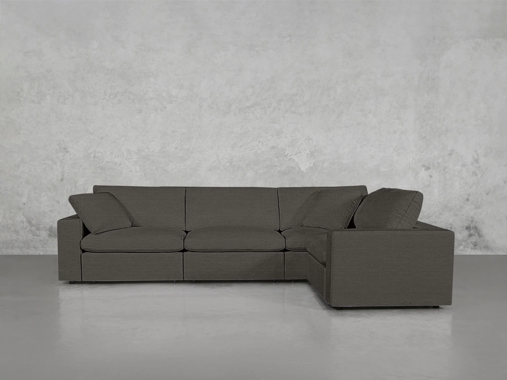 4-Seat Modular Corner Right Sectional