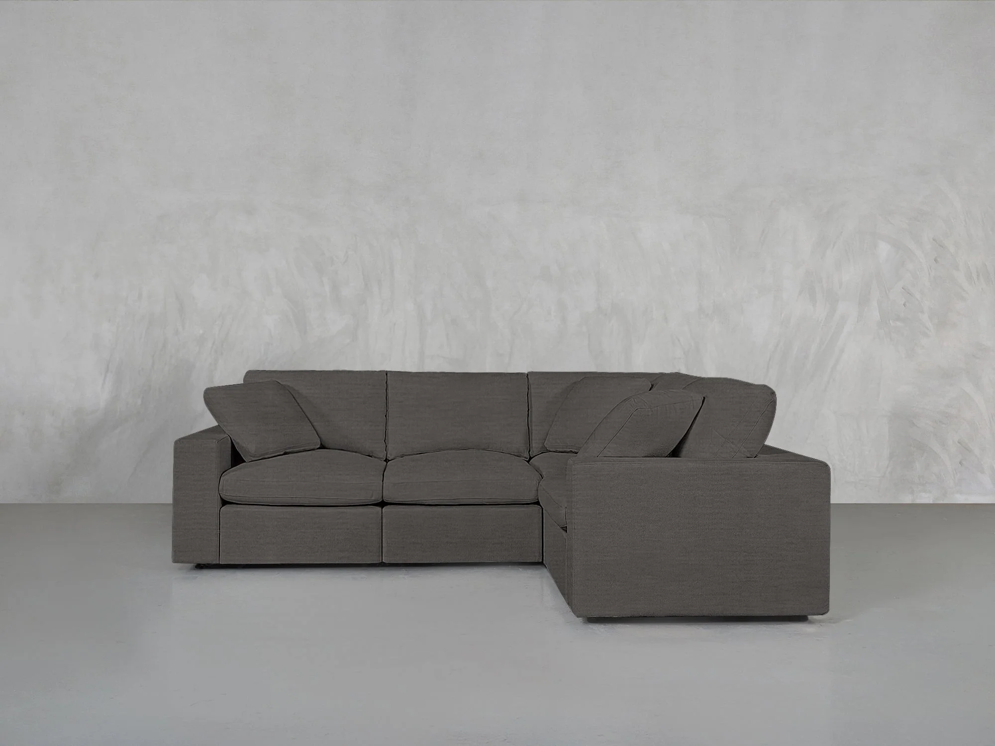 4-Seat Modular Corner Right Sectional