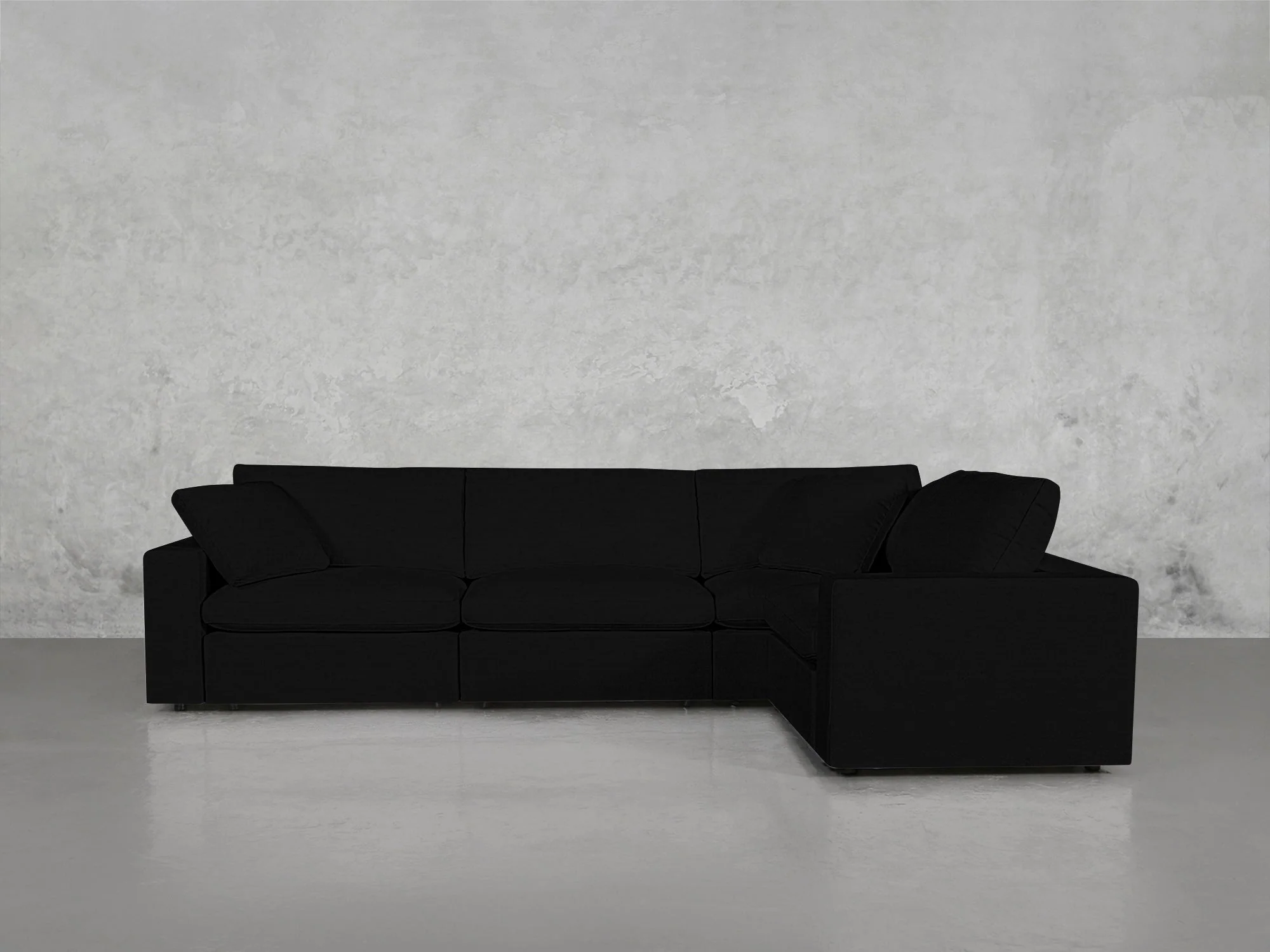 4-Seat Modular Corner Right Sectional