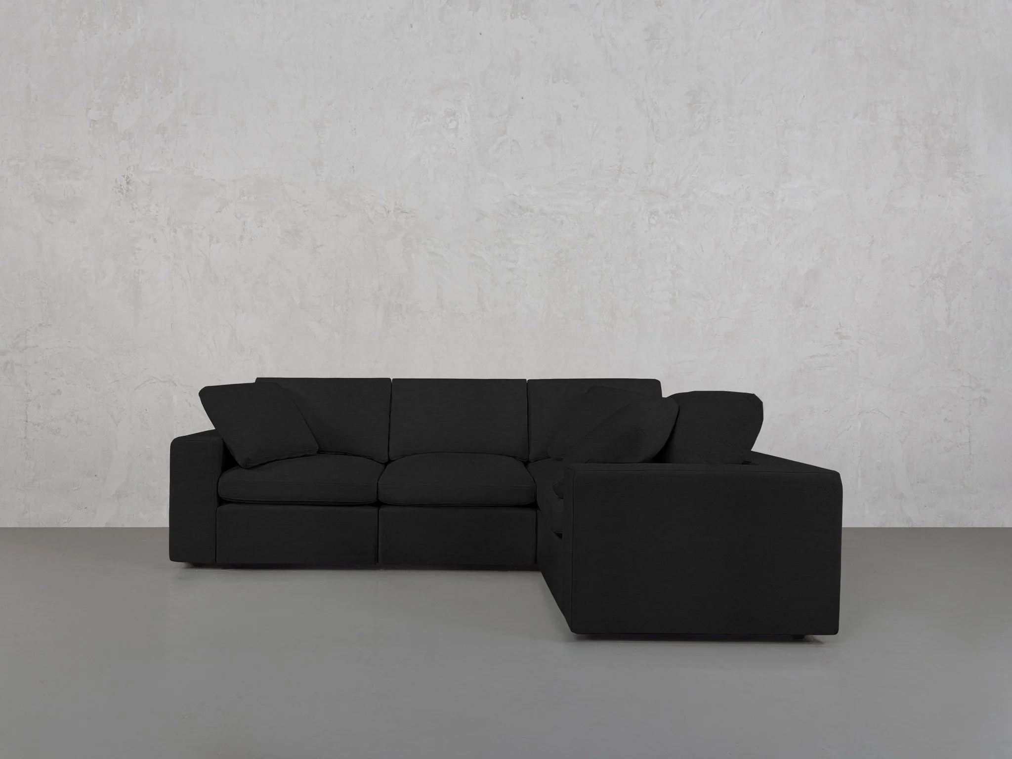 4-Seat Modular Corner Right Sectional