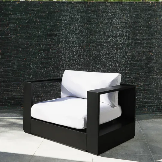 outdoor armchairs